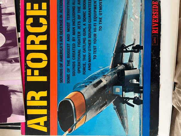 Air Force record sleeve